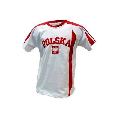 T-SHIRT Koszulka Męska POLSKA BAWEŁNA - XL