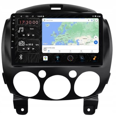 RADIO GPS ANDROID BT MAZDA 2 2007-2014 32GB SIM  