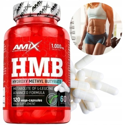 AMIX HMB Wspomaga Regenerację Metabolit Leucyna