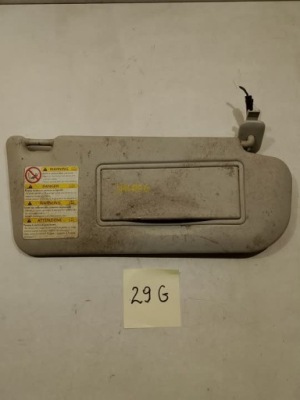 Opel astra g 09152238 захист сонцезахисна ліва фото №1