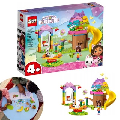 LEGO KOCI DOMEK GABI GABBY'S WRÓŻKOWE PRZYJĘCIE W OGRODZIE DOLLHOUSE WRÓŻKI