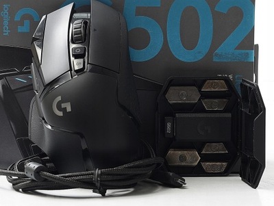 Myszka bezprzewodowa Logitech G502 Lightspeed NOWE SLIDERY