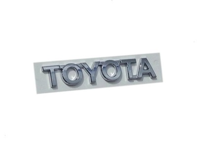 Toyota Avensis III T27 emblemat klapy tył 09-18