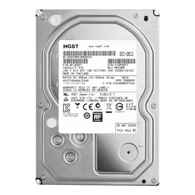 HGST ULTRASTAR DK7SAF400 4TB 3.5" HUS724040ALE640