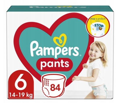 Pampers Pants 6 84 szt. 14-19 kg Pieluchomajtki
