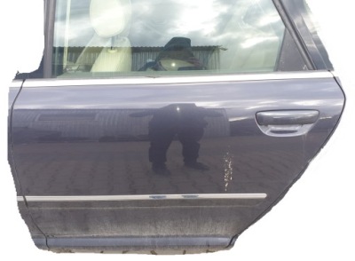 Дверь audi a8 d3 левый задняя правое 03-09 цвет lz7q фото №1