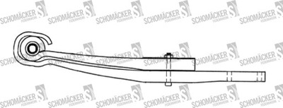 РЕСОРА LANGENDORF O.E.1064031, SCHOMÄCKER 25002600