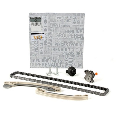 Оригінальний грм renault 0.9-1.2 tce ланцюг напрямні натягувач болти фото №1