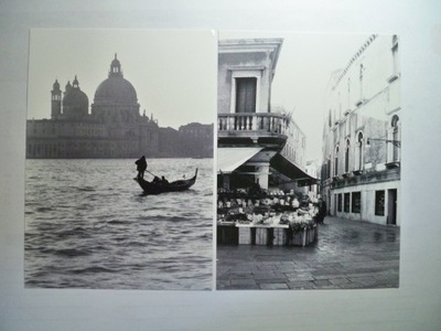 Wenecja... - 4 pocztówki.