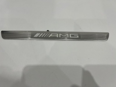 Молдинг поріг ліва mercedes gle ml w166 a1666808600 фото №1