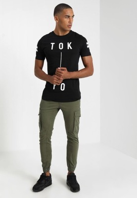 JACK&JONES SPODNIE BOJÓWKI KHAKI 32/30 1M5A