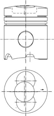 PISTÓN KOLBENSCHMIDT 99 342 600  