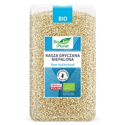 Kasza gryczana niepalona bezglutenowa BIO 1 kg - Bio Planet