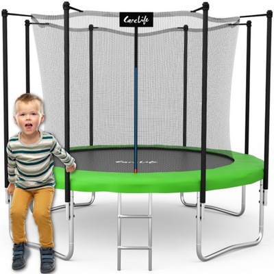 Trampolina do ogrodu ogrodowa dla dzieci z siatką wewnętrzna 374 cm 12ft