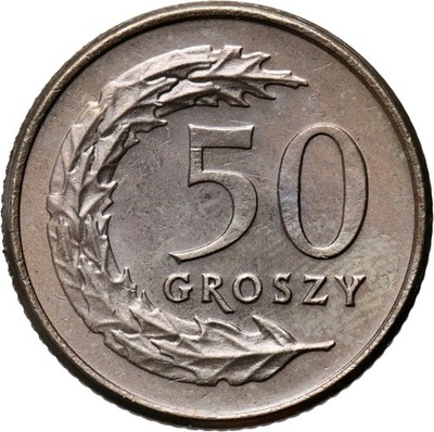 III RP, 50 groszy 1991