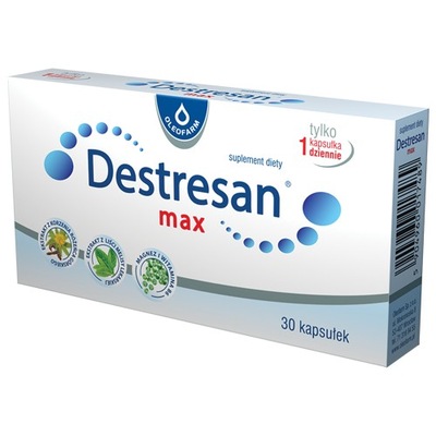 Suplementy diety Oleofarm Destresan Max 30 kapsułek