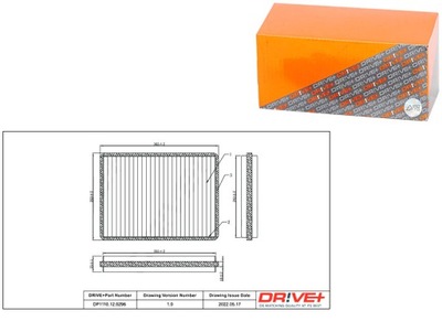 FILTRO CABINAS MERCEDES A-KLASA DE CARBON DRIVE+  