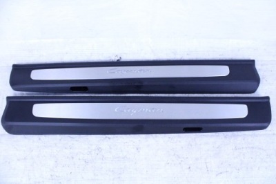 Porsche cayman boxster 982 молдинг накладка поріг поріг led 981504981461 фото №1