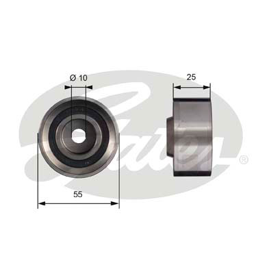 ROLLO PROPULSOR CORREA DISTRIBUCIÓN GATES T42016  