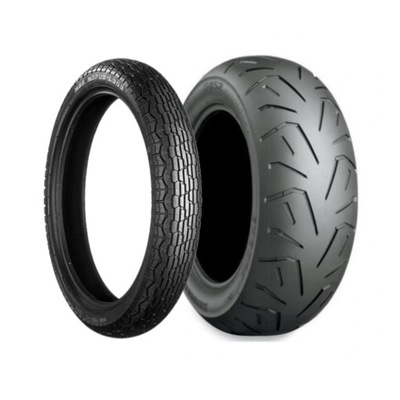 BRIDGESTONE L303 3.00-18 + EXEDRA MAX 130/90-15  