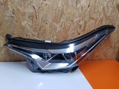 Лампа левая левый перед передняя toyota chr c-hr led фото №1