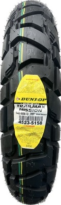140/80B18 Dunlop Trailmax Mission M/C 70T M+S TL 