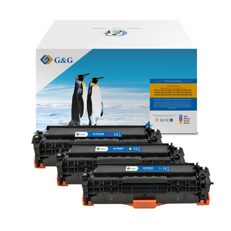 G&G kompatybilny toner z CC531A, CE411A, CF381