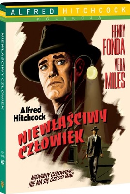 FILM Niewłaściwy człowiek. Alfred Hitchock DVD