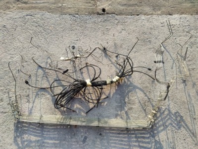 Mercedes r129 дроти трубки дах фото №1