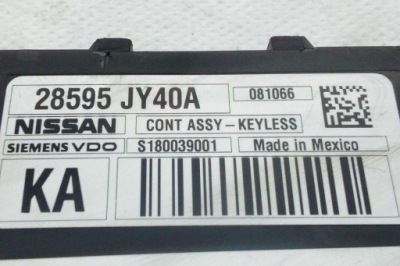 Другое модули renault koleos i hy_ 28595jy40a 2.0l дизель 110kw 2009 фото №1