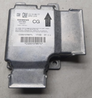 Датчик подушок повітряних opel vectra c signum фото №1