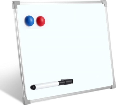 Biała tablica magnetyczna Vinabo 30 x 40 cm