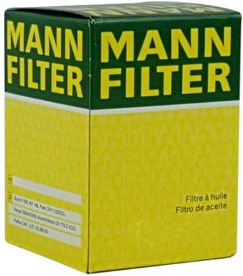 MANN-FILTER ФІЛЬТР МАСЛА WH 12 005