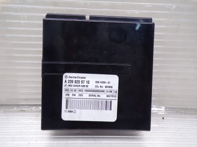 Модуль блок керування сигналізація mercedes w209 clk фото №1