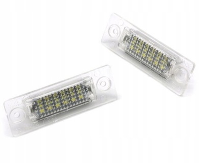 Led do регистрационного vw golf touran transporter smd фото №1
