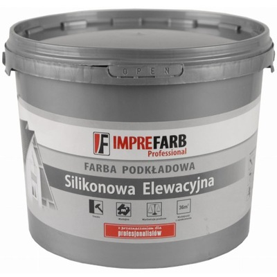 Farba podkładowa silikonowa elewacyjna pod tynki 5L IMPREFARB