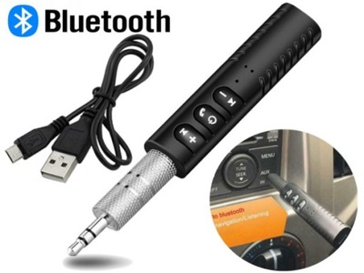 Odbiornik Bluetooth AUX mini jack 3,5mm MP3 FM