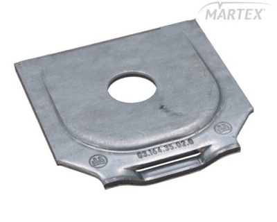 Плита крепления рессора bpw фото №1