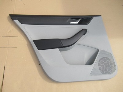 Обшивка оббивка двері лівий задня skoda rapid 5jb фото №1