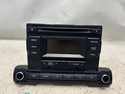 Hyundai elantra iv vi 16- радиопроигрыватель оригинальный номер euro фото №1