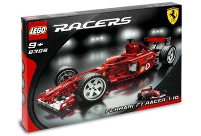 Lego 8386 Racers Ferrari F1 Auto Samochód Formuła