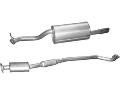 Subaru outback 2.5 3.0 dwa глушители фото №1