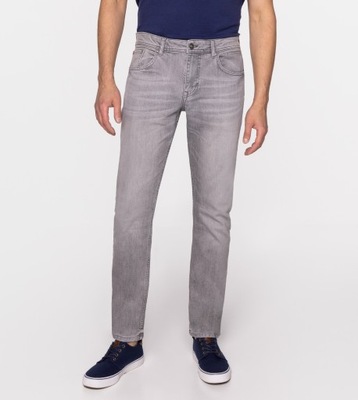 LEE COOPER Jeansy męskie DENZEL 3009 GREY 32\32
