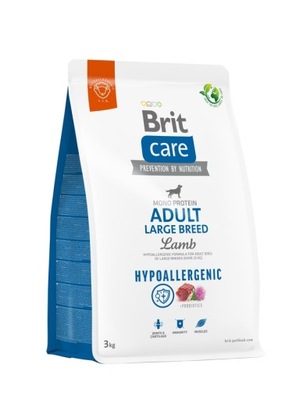 Brit Care Adult Large Breed Lamb Rice 3kg