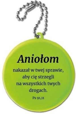 Zawieszka odblaskowa - Aniołom