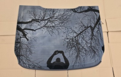 Скло задня задній as2 ford mondeo mk5 sedan 2016r фото №1