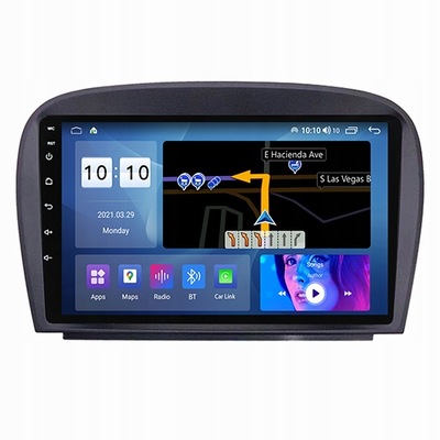RADIO GPS MERCEDES SL R230 ANDROID 4/64GB SIM DSP  