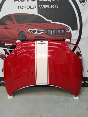 Mini f60 john cooper works капот крышка двигателя 851 chili red оригинал фото №1