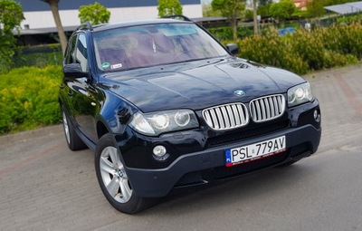 BMW X3 (E83) 2.0 d 177 KM 4x4 Automat Skóra Navi Xenon Kamera