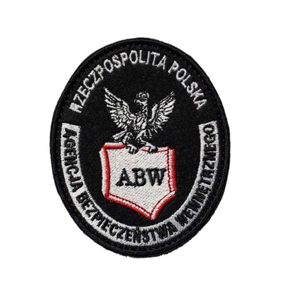 Emblemat haftowany ABW